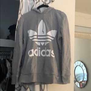 Adidas grey sweatshirt size M